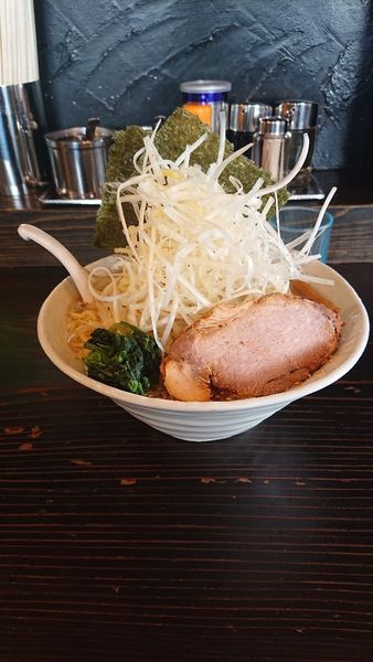 「塩ネギラーメン大盛もやしトッピング」@ラーメン 一遊の写真