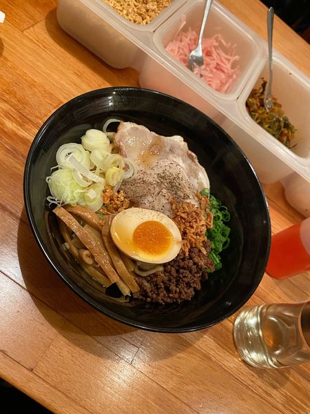 「油そば」@房総豚骨ラーメン こてメン堂の写真