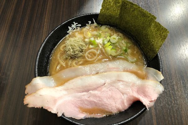 「横道ラーメン730円+焼豚丼500円」@横道の写真