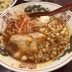 つけ麺＋辛＋ビール