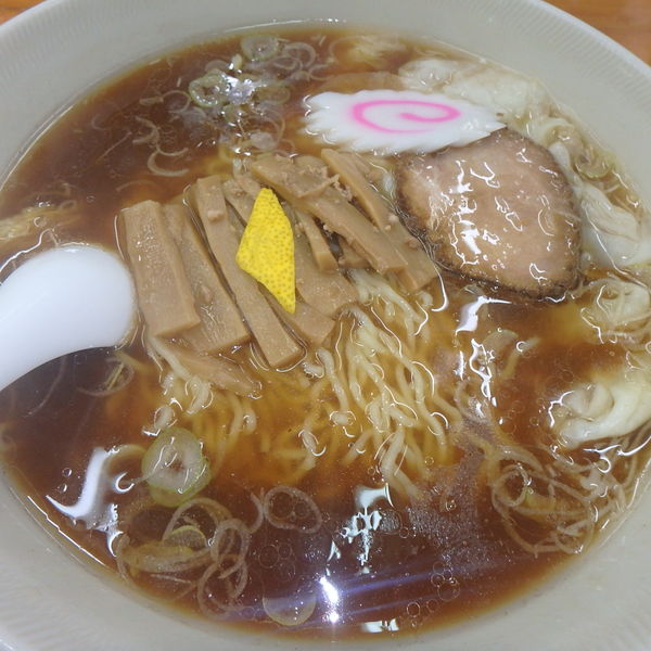 「ワンタン麺1030円」@中華そば専門店 勝やの写真