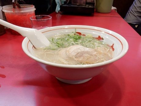 「長浜ラーメン」@博多長浜屋台やまちゃん 銀座店の写真