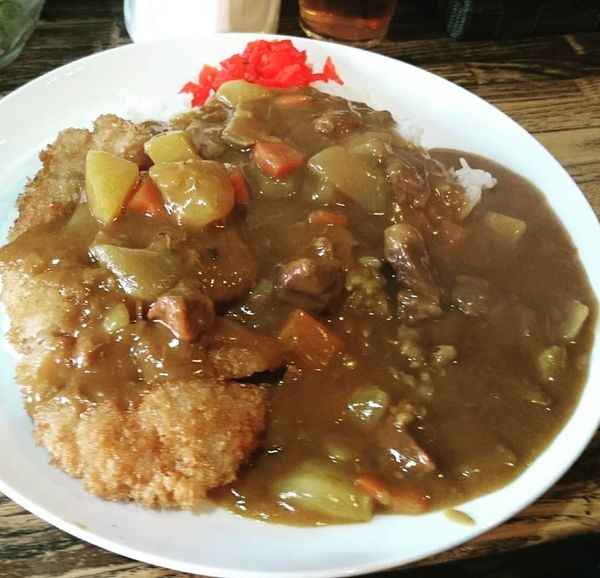 「カツカレー（800円）」@おづの写真