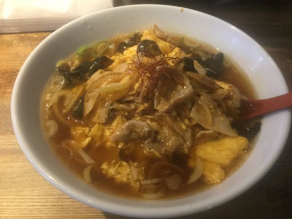 「木耳玉子麺(¥900)」@中華屋 啓ちゃんの写真
