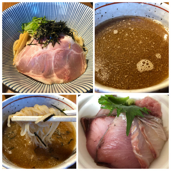 「【限定】魚のあら汁ざるつけそば 500円」@寿製麺よしかわ 川越店の写真
