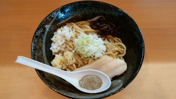 「煮干し油そば¥700-」@麺堂 稲葉の写真