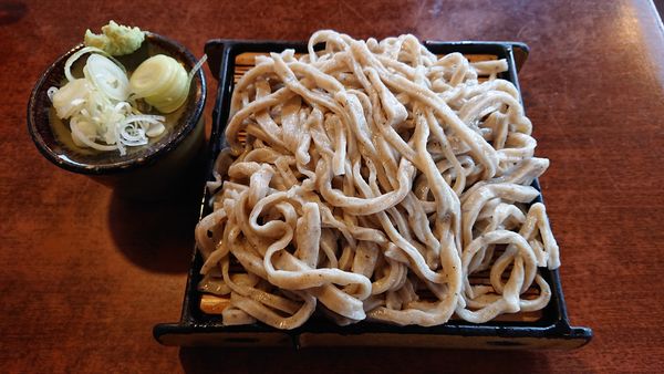 「大もりそば　６００円」@手打ちそば 一茶の写真