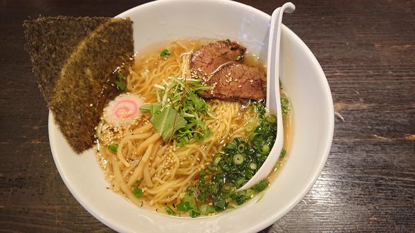 「牛麺　８００円」@らーめん 鷹の羽の写真
