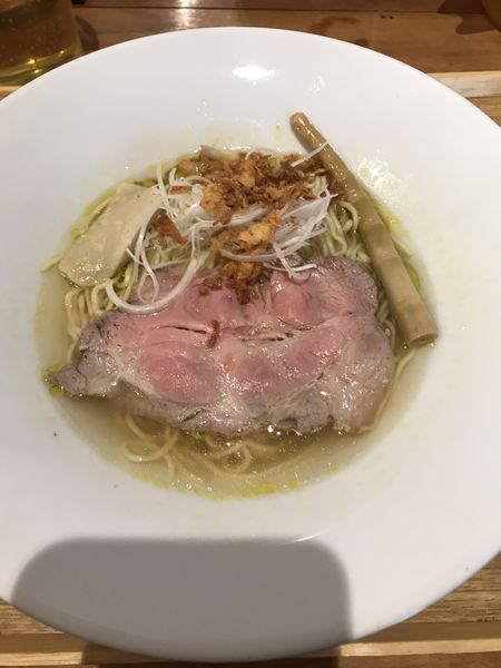 「しょっつるラーメン」@清湯豚骨白醤油拉麺 LABO麺の写真