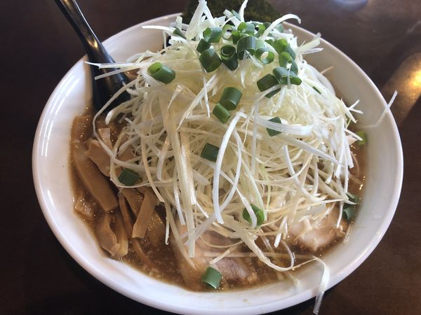 「こってりトロトロ正油（ネギとろみ）大盛」@麺屋てんきの写真
