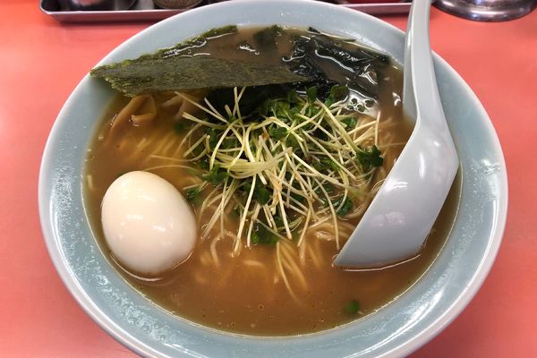 「かいわれラーメン(並)750円」@ラーメンショップ 坂戸店の写真