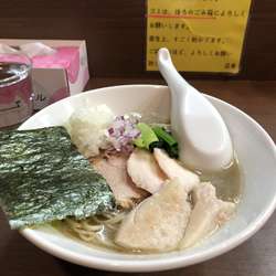 濃厚煮干し中華そば　玉ねぎTP