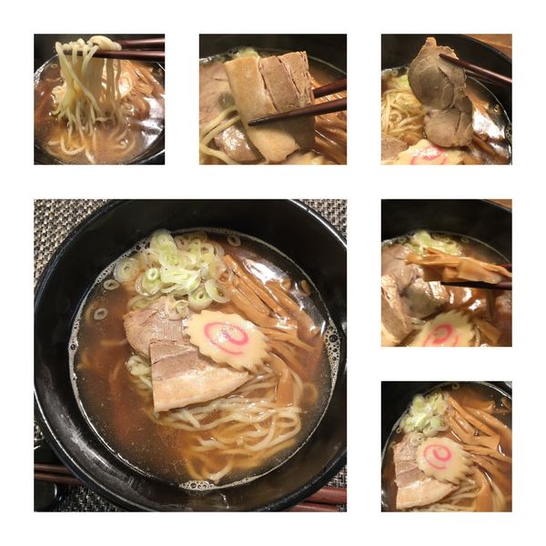 「煮干しそば(ﾃｲｸｱｳﾄ)830円」@煮干そば 流。の写真