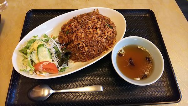 「黒チャーハン」@アジアン厨房 菜宴の写真