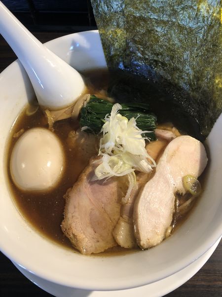 「特製中華そば(細麺)990円」@麺や 豊の写真