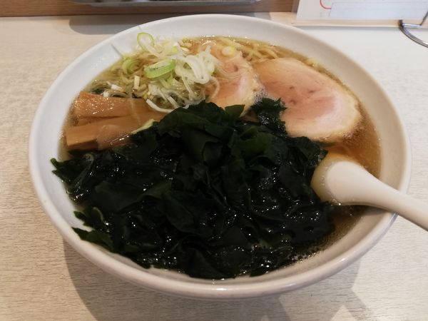 「ワカメラーメン」@麺屋かねきの写真