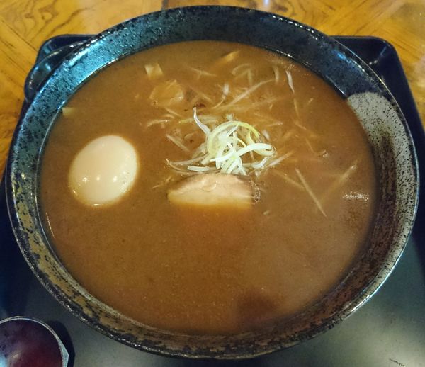 「中華そば(小)＋煮玉子」@もちもちの木 野田店の写真