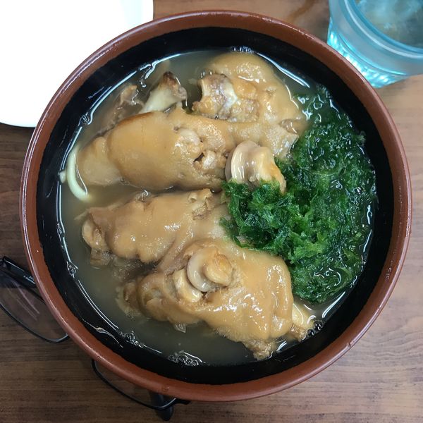 「テビチそば＋あーさ」@うちなーすば ヤージ小の写真