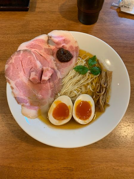 「海老と貝の特製らぁ麺」@らぁ麺はうす Sumika0の写真