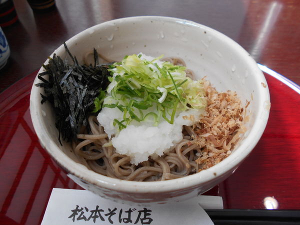 「おろしそば・冷」@松本蕎麦店の写真