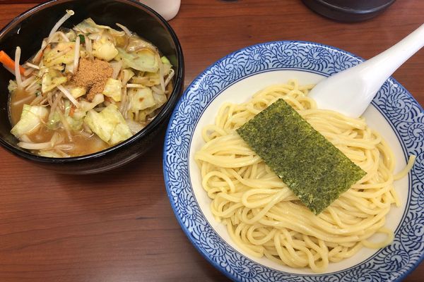 「野菜つけめん 880円」@ちょっと美味しい中華食堂 大門の写真