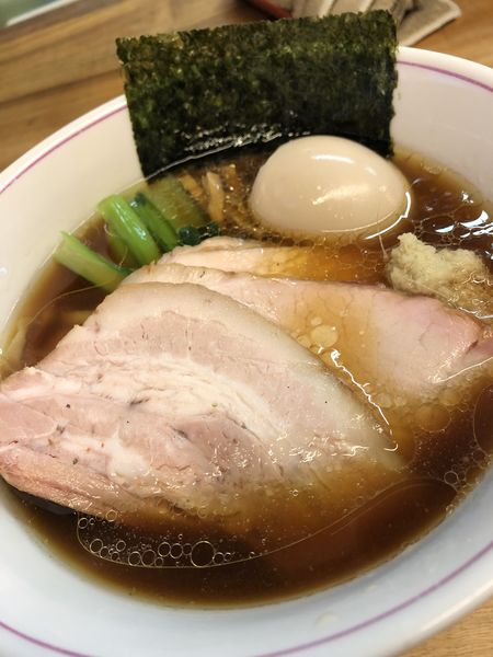 「特製生姜醤油」@白河手打中華そば  一番いちばんの写真