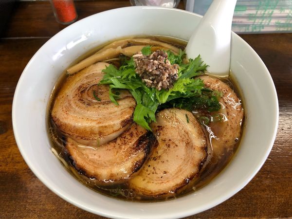 「特製白トリュフ香るシャンピニオン出汁のラーメン」@epilogue08の写真