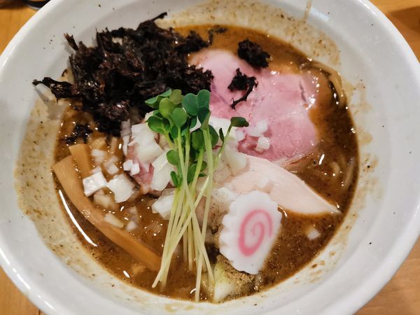 「濃厚煮干しそば」@煮干し中華そば 一二三屋の写真