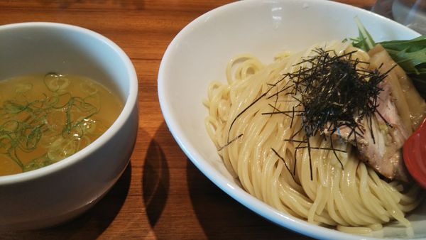「塩つけ＋中盛」@麺屋 翔 御徒町店の写真