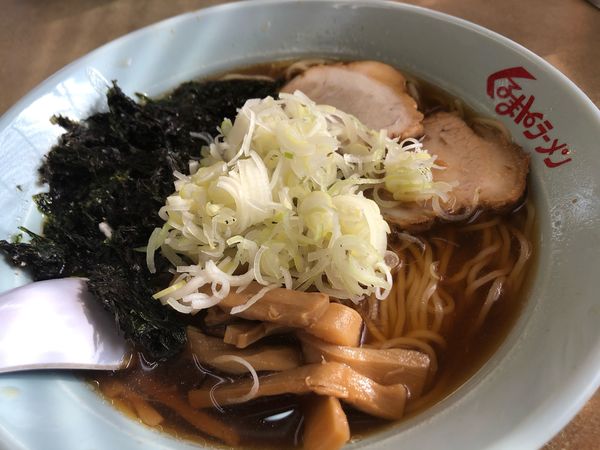 「岩のりラーメン　840円」@くるまやラーメン 館山北条店の写真