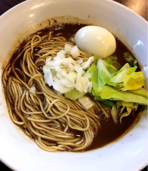 「特製濃厚煮干」@ラーメン 裏健やかの写真
