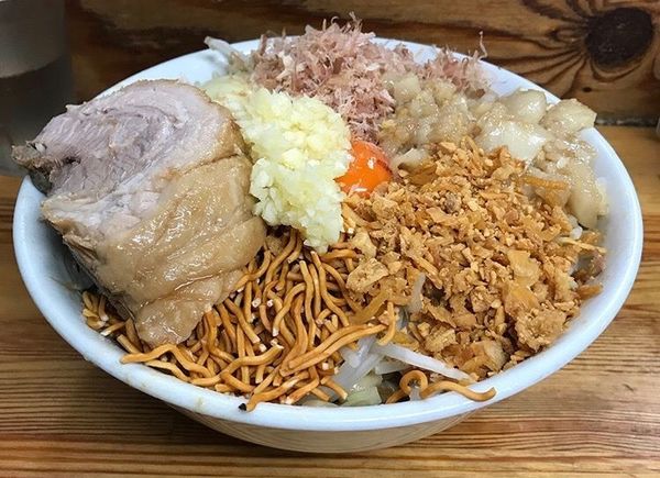 「まぜそば」@ハイマウントの写真