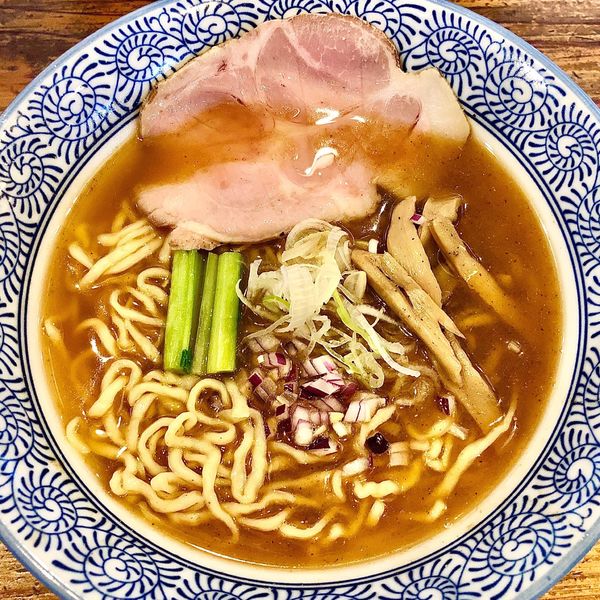 「飛魚出汁中華そば700円半額クーポン」@中華そば専門店 ほおじろの写真