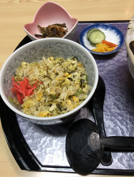 「高菜チャーハン」@割烹 楓の写真