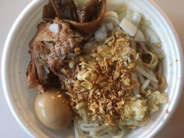 「【テイクアウト】汁なしまぜそば 800円」@大盛軒の写真