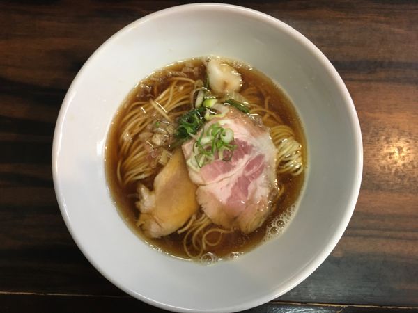 「煮干の中華そば」@中華そば 梟の写真