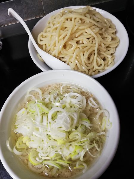 「紅塩つけ麺」@中華そば 彩の写真