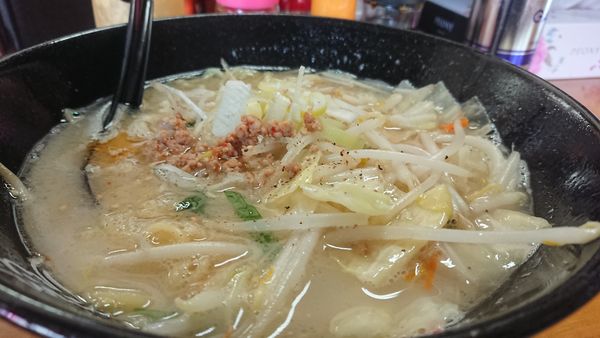 「半焼き肉丼セット」@五代目麺や蝦夷の写真