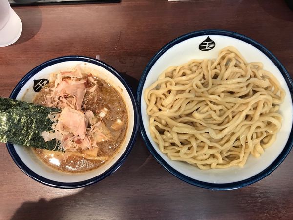 「つけ麺・中盛 850円」@つけめん 玉 本店の写真