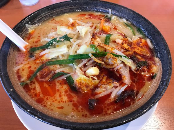 「辛し味噌野菜たんめん　740円」@幸楽苑 フォレストモール仙台茂庭店の写真