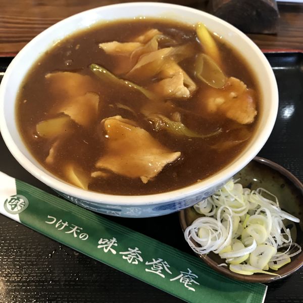 「カレー南蛮（￥500）」@味奈登庵 武蔵小杉店の写真