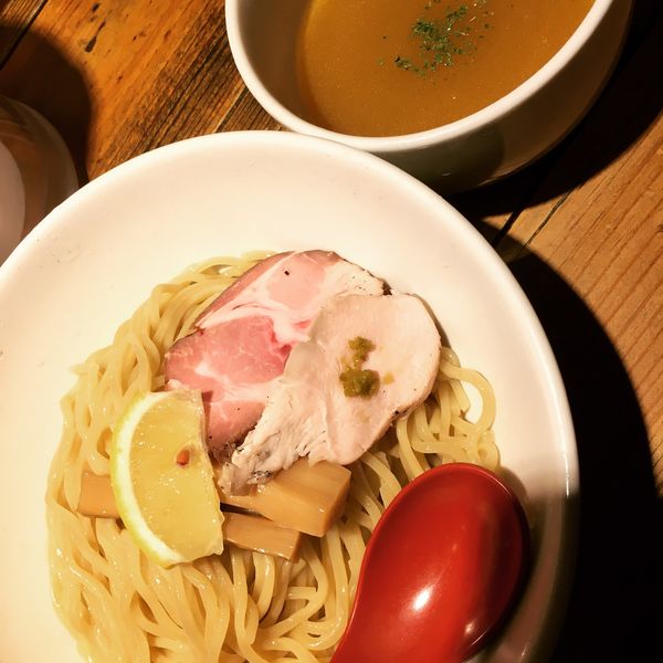 「鶏白湯つけ麺　大盛」@麺屋 翔 西新宿本店の写真