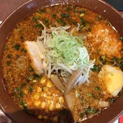 将軍辛味噌らーめん+大盛（¥990）