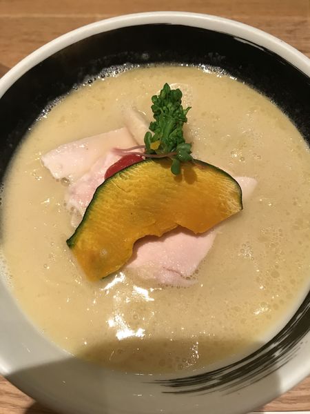 「鶏白湯Soba+大盛（¥1100）」@銀座 篝 ルクア大阪店の写真