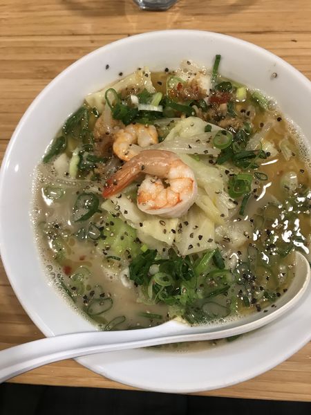 「シーフード+替玉（¥850）」@カッパ64 福生店の写真