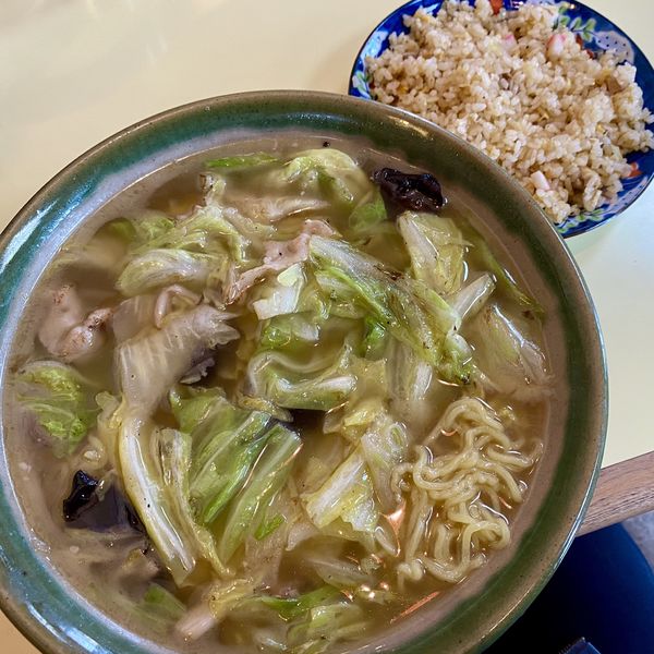 「タンメン＋（半）チャーハン」@楽生の写真
