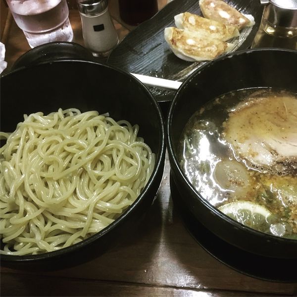 「塩つけ麺」@らー麺 つやつやの写真