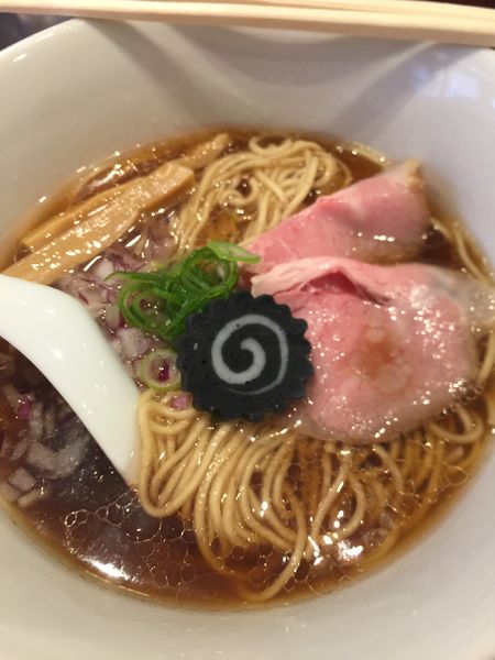 「ノドグロそば」@らぁ麺 はやし田 赤羽店の写真