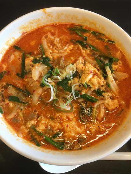 「大宮担々麺650円大盛」@日高屋 せんげん台駅ビル店の写真