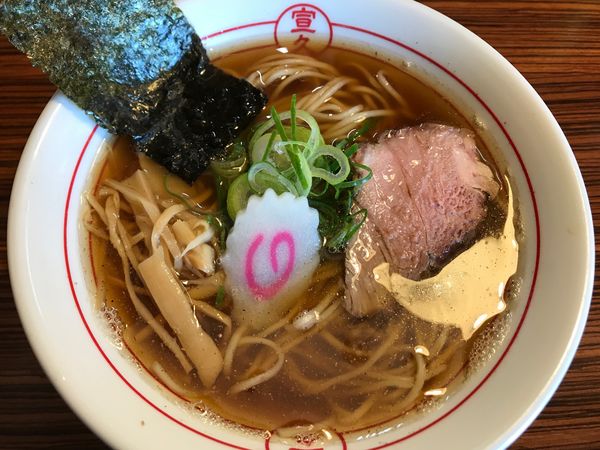 「しょうゆ」@秋刀鮪だし 宣久の写真